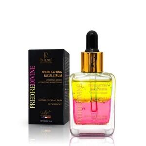 PREDIRE PARIS Double Acting Facial Serum Vitamin C Based Hydrating & Antiwrinkle